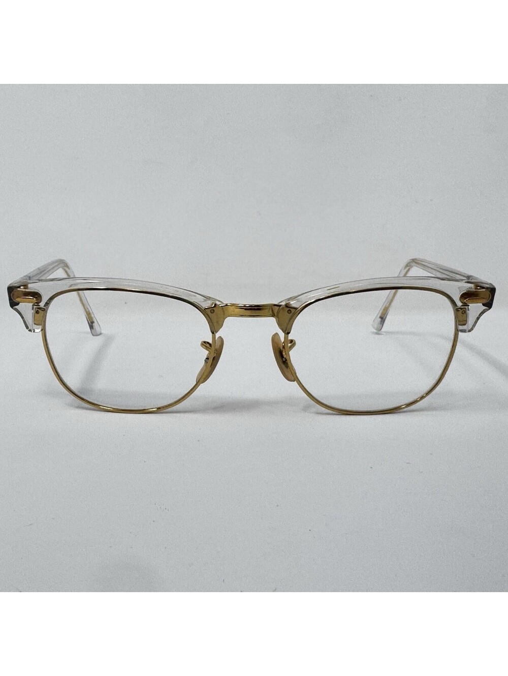 Ray-Ban RB5154 5762 Clubmaster Transparent Eyeglass Frames 51-21-145